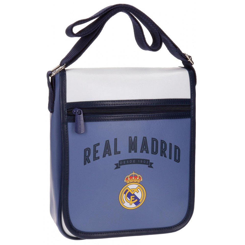 Geanta umar baieti, Strokes Real Madrid, 20x24x6 cm