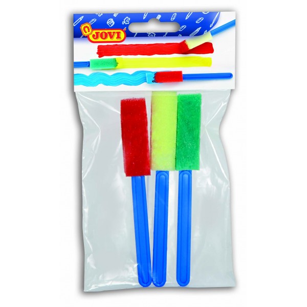 Pensule din burete pentru pictura 3 buc/set Jovi