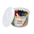 Creioane cerate Soft 15 culori x 5 buc/culoare, total 75 buc/suport Jovi Softywax