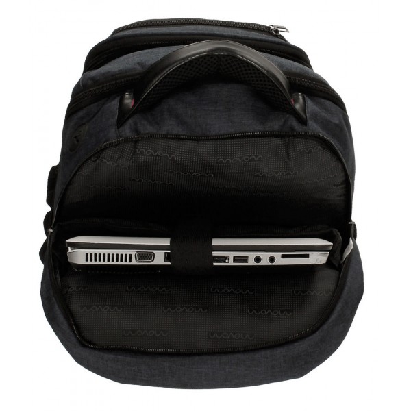 Rucsac cu comp. laptop 45.5 cm Movom Padding negru