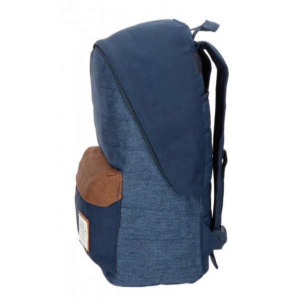 Rucsac adaptabil 42 cm Pepe Jeans Quilted bleumarin