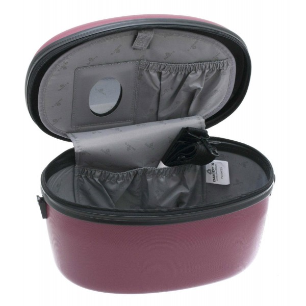 Geanta ABS pentru cosmetice 38 cm Davidts bordo