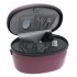 Geanta ABS pentru cosmetice 38 cm Davidts bordo
