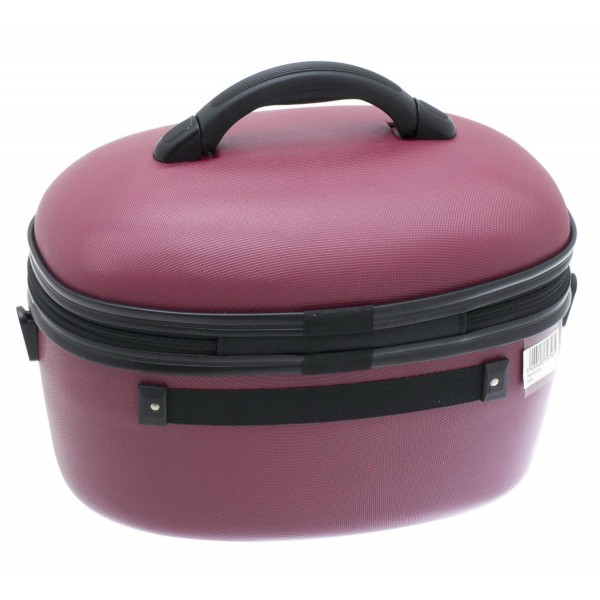 Geanta ABS pentru cosmetice 38 cm Davidts bordo