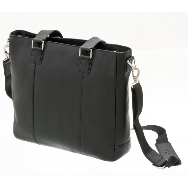 Geanta business dama piele naturala neagra Davidts Leuven