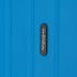 Troler cabina ABS 4 roti Movom Wood albastru, 55x40x20 cm