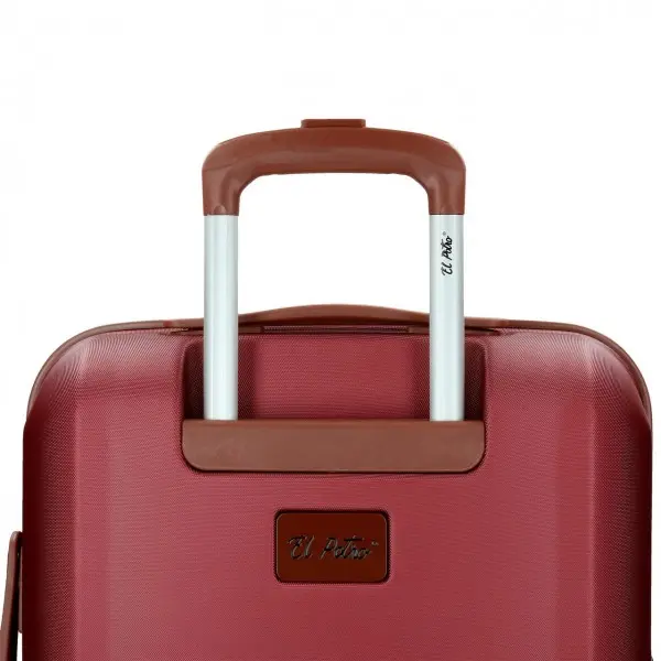 El Potro Ocuri Trolley Da Cabina 55cm - Valigia Rigida ABS, Nero, 40x55x20 Cm, 37L, Con Ruote E Lucchetto TSA - 2