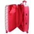 Troler copii, cabina, ABS 4 roti Mickey and Minnie Dots roz, 37x55x20 cm
