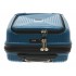Troler polipropilena cu compartiment laptop 55 cm albastru petrol Davidts Wallaby