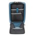 Troler polipropilena cu compartiment laptop 55 cm albastru petrol Davidts Wallaby