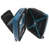 Troler polipropilena cu compartiment laptop 55 cm albastru petrol Davidts Wallaby