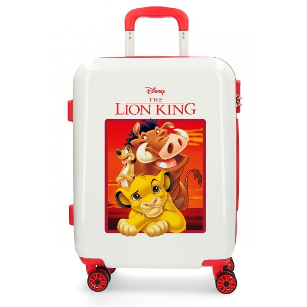 Troler cabina ABS 4 roti The Lion King, 55x40x20 cm
