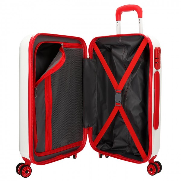 Troler cabina ABS 55 cm 4 roti Mickey Style