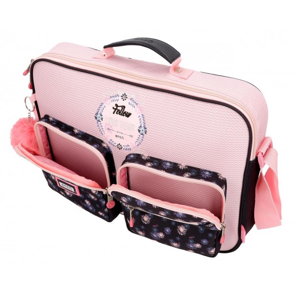 Geanta scoala fete Enso Daisy, 38x28x6 cm Geanta scoala fete Enso Daisy, 38x28x6 cm