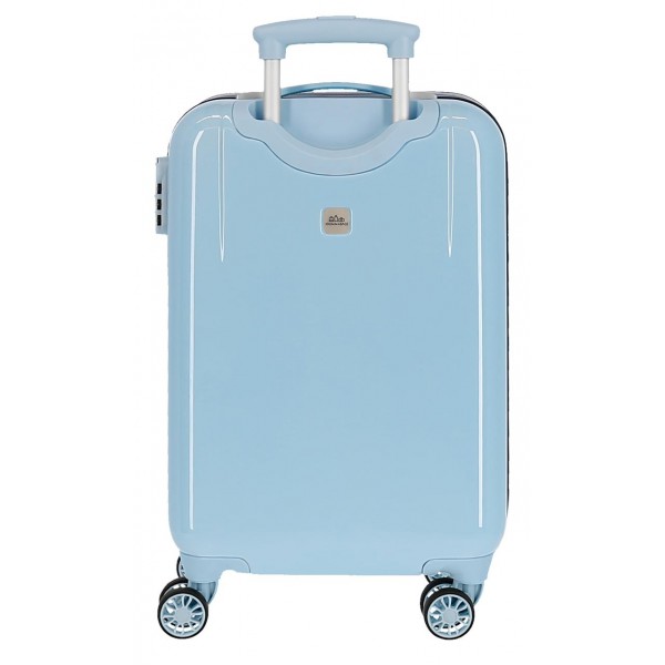 Troler copii, Disney Frozen 2 Trust your journey, ABS, valiza mica, albastru deschis, 55x34x20 cm