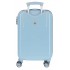 Troler copii, Disney Frozen 2 Trust your journey, ABS, valiza mica, albastru deschis, 55x34x20 cm