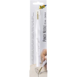 Ac cu dispozitiv de infiletare, pentru brodat, Folia