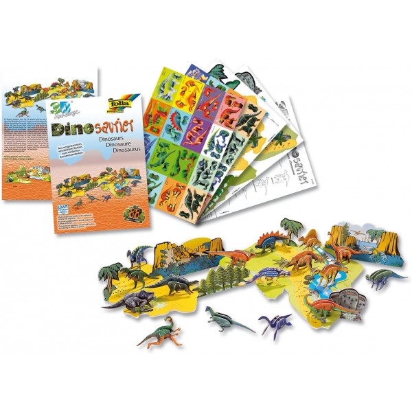 Model logic 3D dinozauri Folia