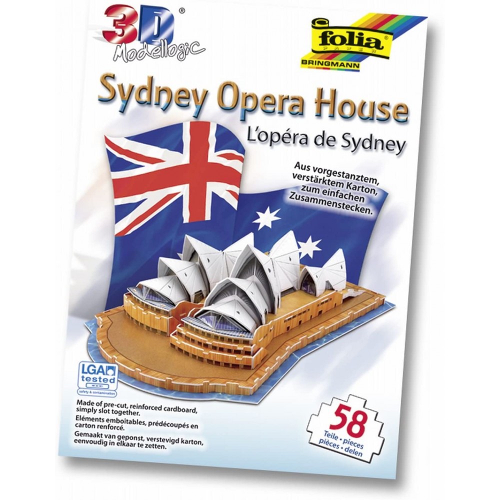 Modelul logic 3D, Opera House Sidney, Folia