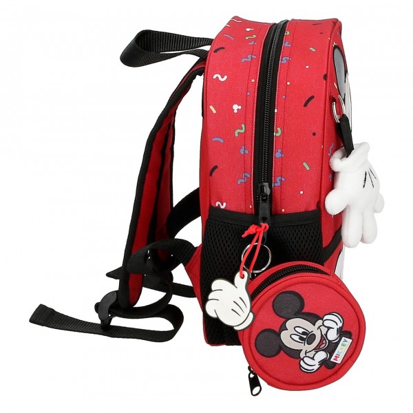 Ghiozdan gradinita Mickey Thing, 23x25x10 cm