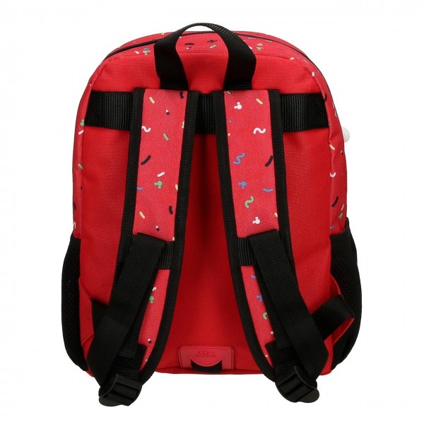 Ghiozdan adaptabil clasa 0, Mickey Thing, 25x32x12 cm