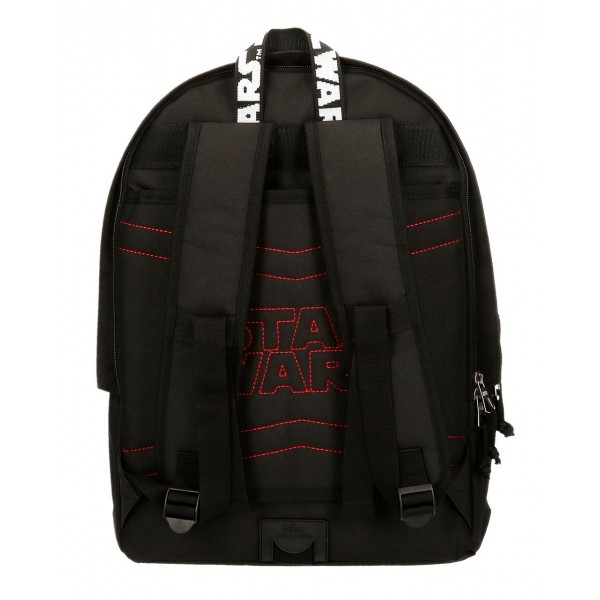 Ghiozdan adaptabil baieti, compartimente laptop/tableta, Star Wars Space Mission, 31x44x17.5 cm