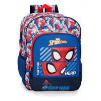 Ghiozdan adaptabil scoala baieti Spiderman Hero, 30x38x12cm