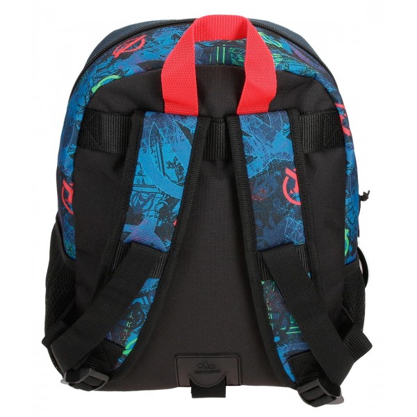 Ghiozdan adaptabil clasa 0 baieti Marvel on the Warpath, 25x32x12 cm