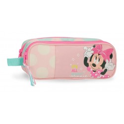Penar fete 2 compartimente, Minnie Play All Day, 23x9x7 cm