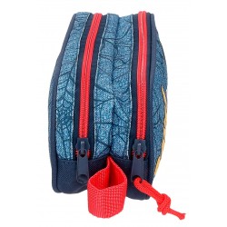 Penar baieti, 2 compartimente, Spiderman Denim, 23x9x7 cm