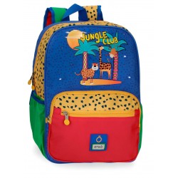 Rucsac adaptabil scoala, Enso Jungle Club 30x38x12 cm