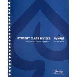 Notebook studentesc Technical Fields cu spira dubla 320 pagini Lippa Mill