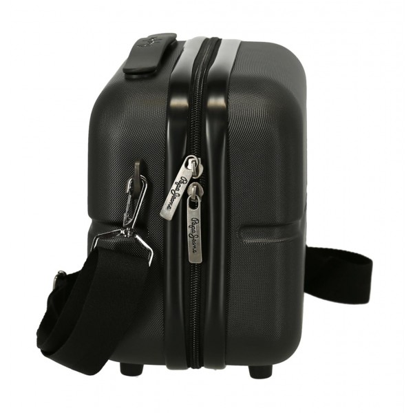 Geanta calatorie ABS, Pepe Jeans Laila, negru, 29x21x15 cm