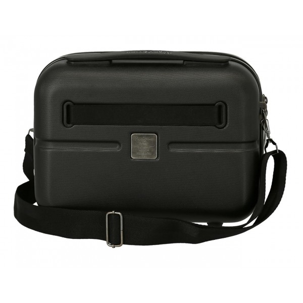 Geanta calatorie ABS, Pepe Jeans Laila, negru, 29x21x15 cm