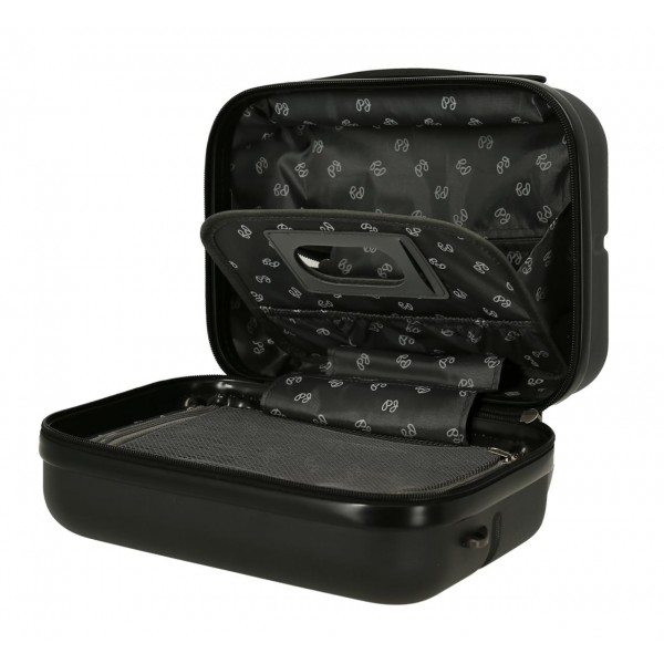 Geanta calatorie ABS, Pepe Jeans Laila, negru, 29x21x15 cm