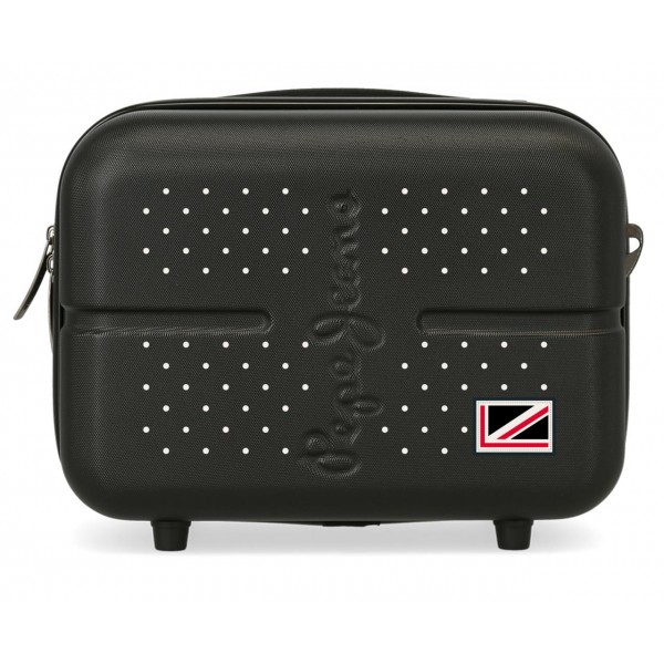 Geanta calatorie ABS, Pepe Jeans Laila, negru, 29x21x15 cm