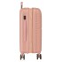 Troler cabina ABS, expandabil, 4 roti Pepe Jeans Laila, roz 40x55x20 cm