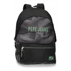 Rucsac baieti, 2 compartimente, compartimente laptop/tableta, Pepe Jeans Davis, 31x44x15 cm