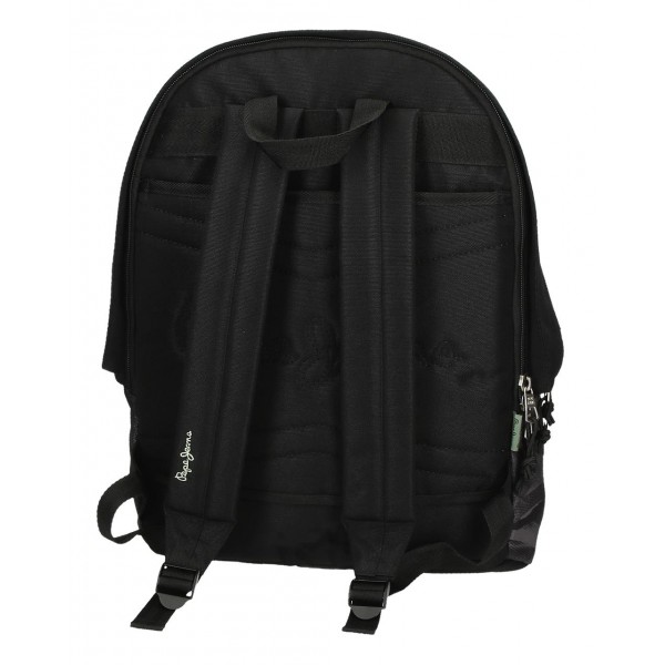 Rucsac baieti, 2 compartimente, compartimente laptop/tableta, Pepe Jeans Davis, 31x44x15 cm