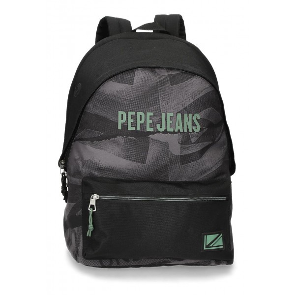 Rucsac baieti, 2 compartimente, compartimente laptop/tableta, Pepe Jeans Davis, 31x44x15 cm