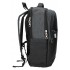 Rucsac casual, 3 compartimente, compartimente laptop/tableta, Pepe Jeans Jarvis, negru, 31x44x15 cm