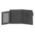 Portofel barbati, inchidere cu capsa, protectie RFID, Pepe Jeans Chief, gri inchis, 8.5x10.5x1 cm