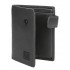 Portofel barbati, inchidere cu capsa, protectie RFID, Pepe Jeans Chief, gri inchis, 8.5x10.5x1 cm