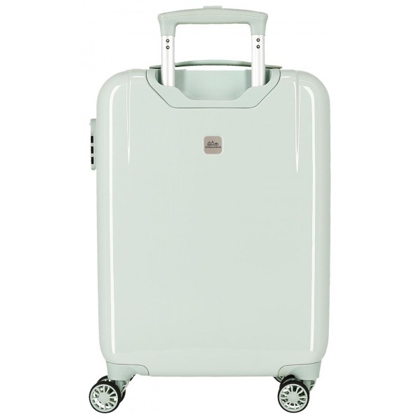 Troler cabina ABS, Movom Romantic Girl, verde, 38x55x20 cm