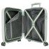 Troler cabina ABS, Movom Romantic Girl, verde, 38x55x20 cm