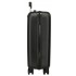 Troler cabina ABS, Roll Road Next Level, 4 roti, negru, 38x55x20 cm