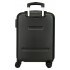 Troler cabina ABS, Roll Road Next Level, 4 roti, negru, 38x55x20 cm