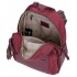 Rucsac dama casual, El Potro Lana, bordo, 22x25x10 cm