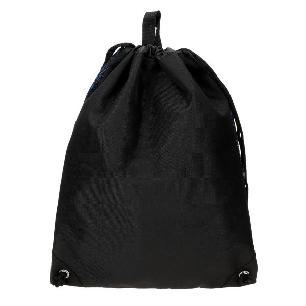Sac sport baieti, Roll Road Next Level, negru, 32x42x10 cm