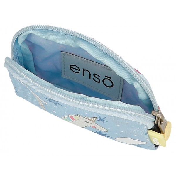 Portofel fete, Enso Dreams come true, multicolor, 12x8x2 cm